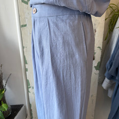 Dagg & Stacey // Vernon Wide Leg Pants Blue Aura