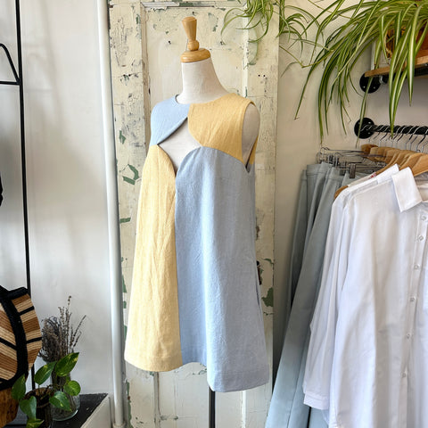 Rennie by Rennie // Sweet & Spliced Dress Butter Blue