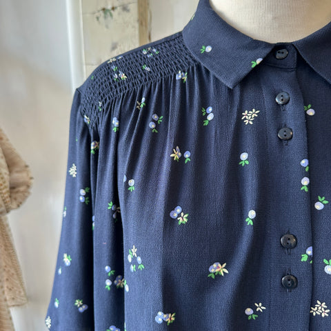 Des Petits Hauts // Elais Blouse Blueberry