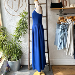 Birds of North America // Quailbird Dress Cobalt