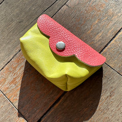 Veinage // Chou Pouch Coral/Citrus