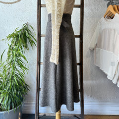 Chlo by Cokluch // Amber Skirt Wool Tweed Greige