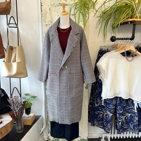 Marigold // Ariane Coat Houndstooth