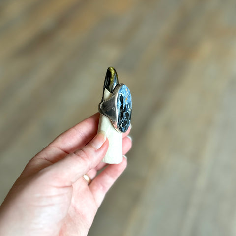 Kailas // Sterling Silver Pietersite Ring size 8