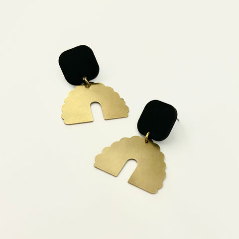 Darlings of Denmark  // Brass Earrings Drue