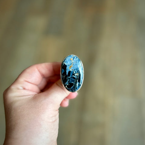 Kailas // Sterling Silver Pietersite Ring size 8