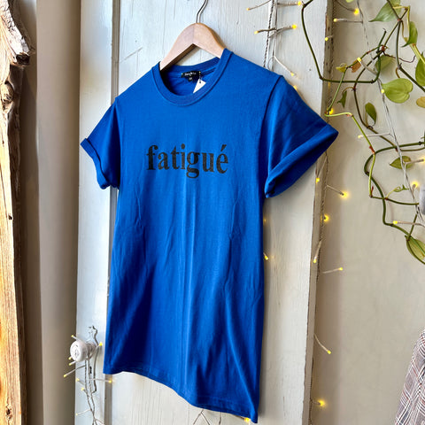 Sara Duke // Fatigue Tee Blue