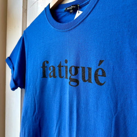 Sara Duke // Fatigue Tee Blue