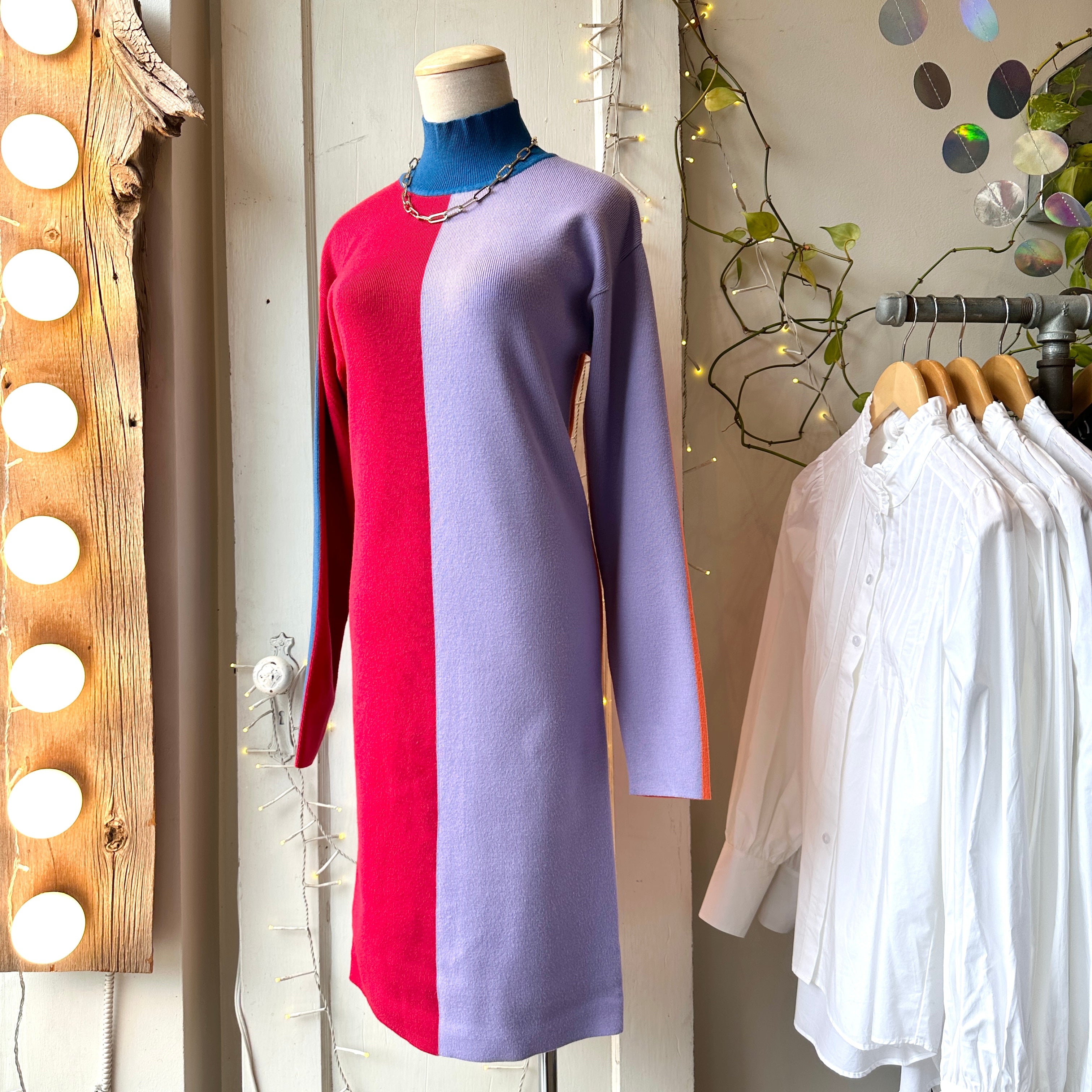 Redsky // Tight Dress Knit Colourblock