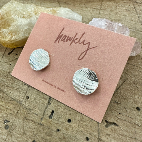 Hawkly // Nomad Mini Hoops Sterling Silver