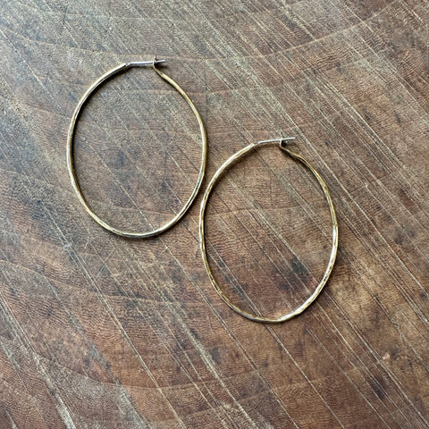 Hailey Gerrits // Enver Earrings Pyrite