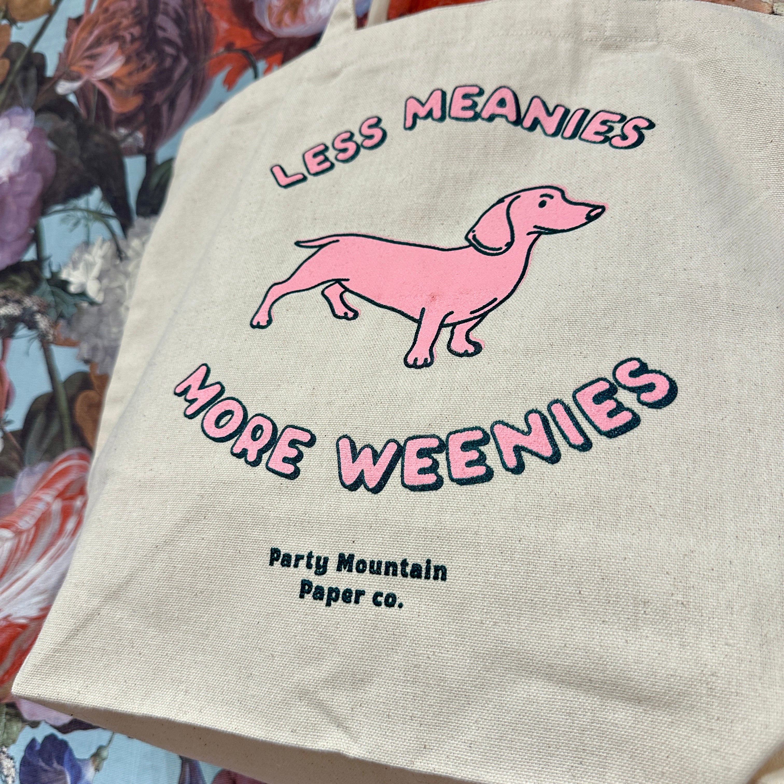 Party Mountain Paper Co // Less Meanies Tote