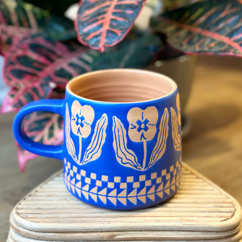 Danica // Etch Mug Clay