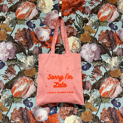 Party Mountain Paper Co // Sorry I'm Late Tote