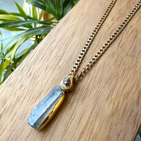 Hailey Gerrits // Eliane Necklace Ametrine