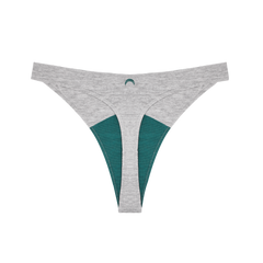 Huha // High Rise Thong Grey