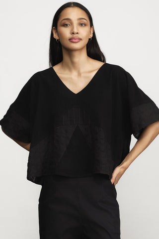 Jennifer Glasgow // Faye Top Black