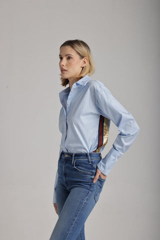 Lele de Baltzac // Valentine Shirt Blue
