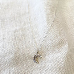 Hawkly // Luna Necklace Silver