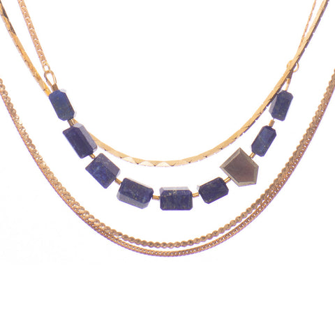 Hailey Gerrits // Faunus Necklace Lapis