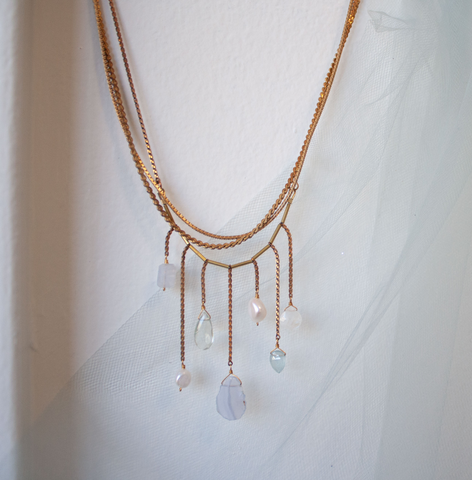 Hailey Gerrits // Nilima Necklace Soft