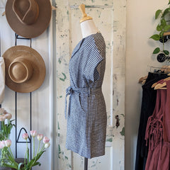 Annie 50 // Pique-nique Jumpsuit Vichy Noir
