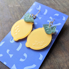 dconstruct // Small Lemon Earrings