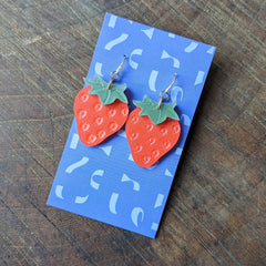 dconstruct // Small Strawberry Earrings