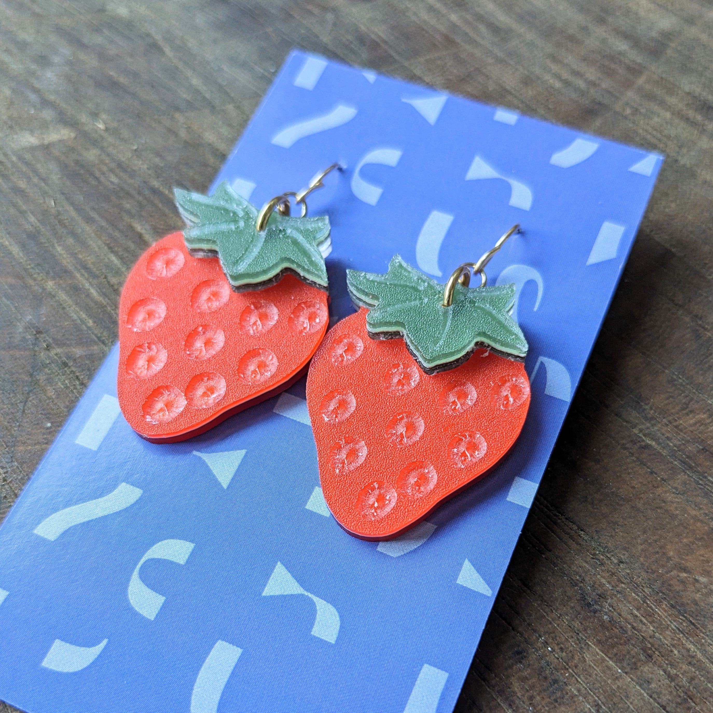 dconstruct // Small Strawberry Earrings