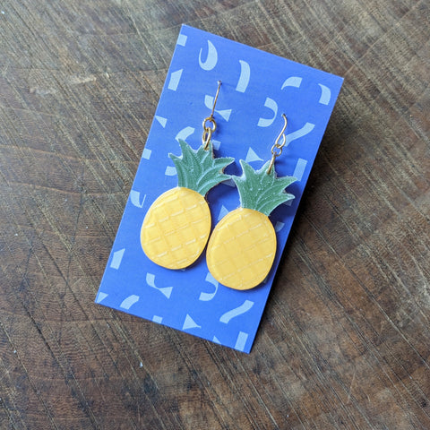 dconstruct // Small Pineapple Earrings