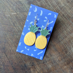 dconstruct // Small Pineapple Earrings