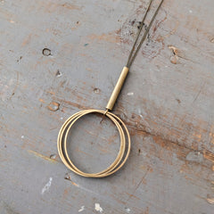 Darlings of Denmark  // Taliah Necklace Brass