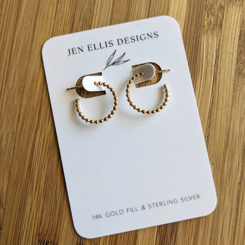 Jen Ellis // Bolt Stud Earrings
