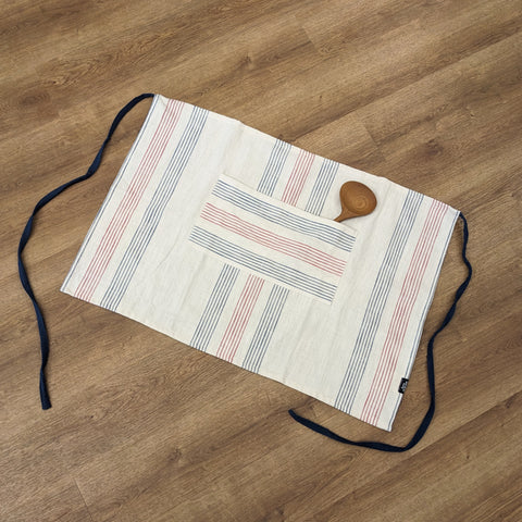 Danica // Heirloom Stripe Cotton Napkins Lagoon