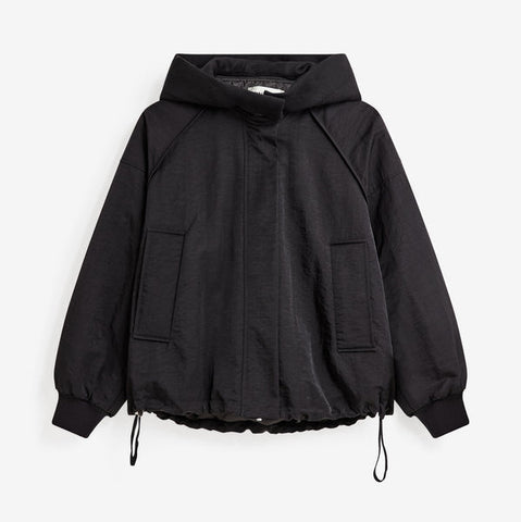 Minimum // Plum Bomber Jacket Black