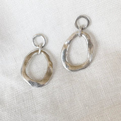 Hawkly // Roca Earrings Silver