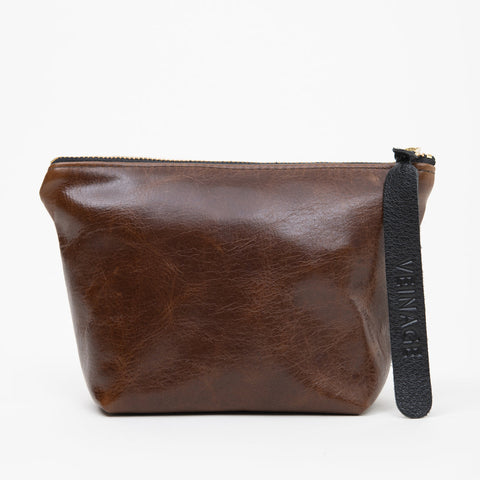 Veinage // Garnier Pouch Brown
