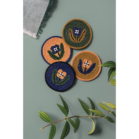 Danica // Beaded Coaster Set Teppi