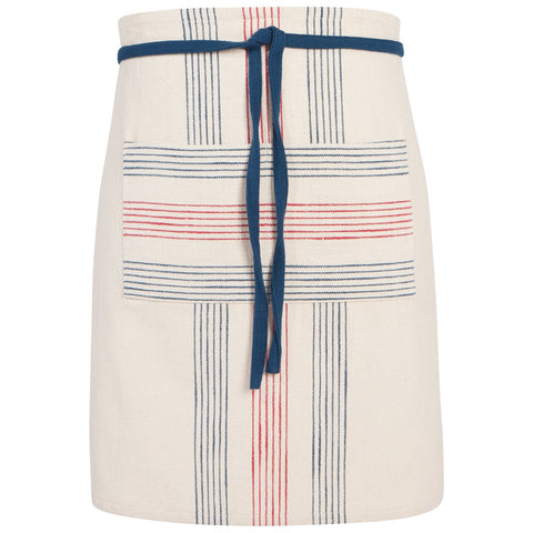 Danica // Vintage Vibe Half Apron Cotton Stripe