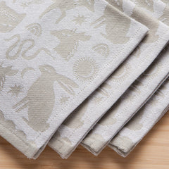 Danica // Jacquard Napkins Timber