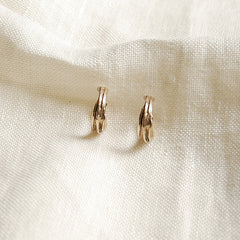 Hawkly // Edge Hoops Bronze