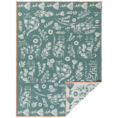 Danica // Double Cloth Dishtowel Catbloom