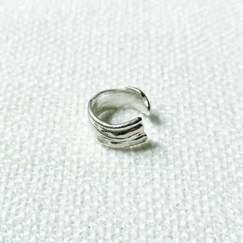 Hawkly // Element Ear Cuff Silver