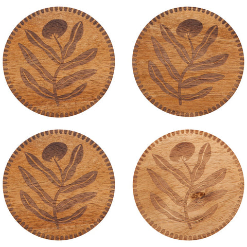 Danica // Coaster Set of 4 Entwine