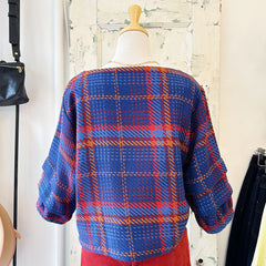 Jennifer Glasgow // Maraja Top Plaid