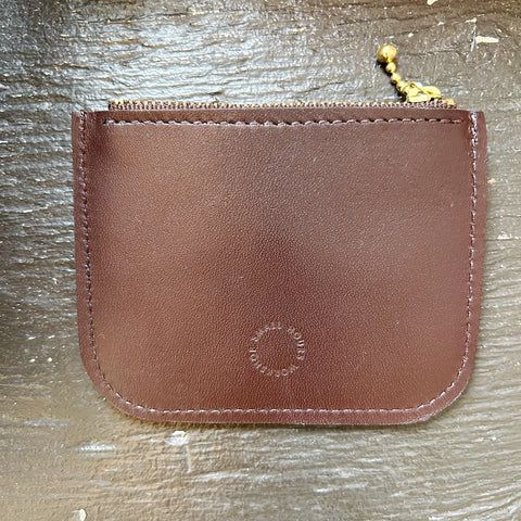 Small Hours Workshop // Mini Wallet Brown