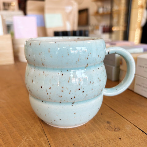 Valentina Guevera Ceramics // Bubble Mug Blue