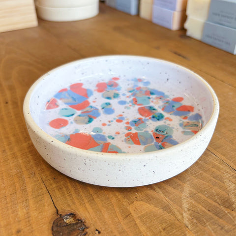 Shayna Stevenson // Speckle Splash Dish Coral