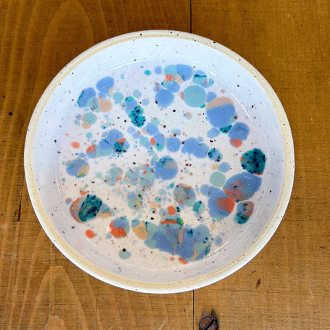 Shayna Stevenson // Speckle Splash Dish Blue