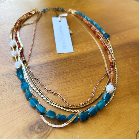 Hailey Gerrits // Elanor Necklace Apatite